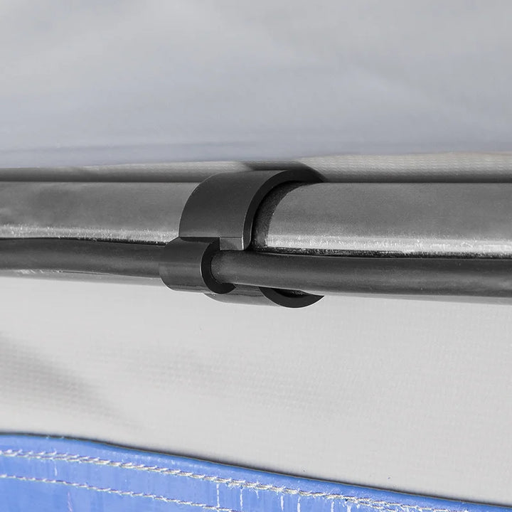 ProPlus Kabelclip zwart 22-32mm - set van 8 stuks