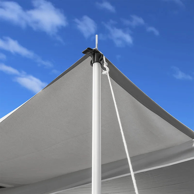 ProPlus Tentstok telescopisch 3-delig 93-230cm - set van 2 stuks
