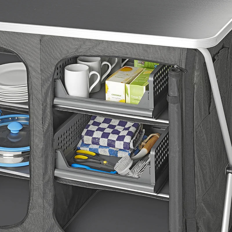ProPlus Keukenorganizer 2-laags stapelbaar