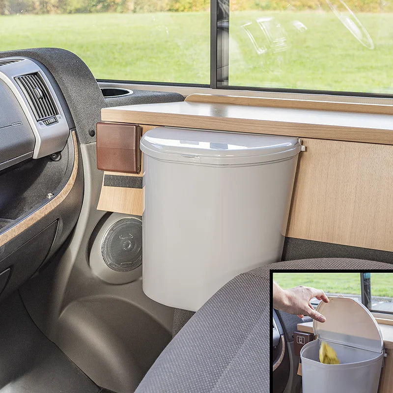 ProPlus Afvalbak met deksel 10L voor caravan/camper
