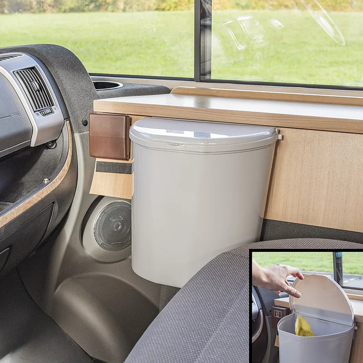 ProPlus Afvalbak met deksel 10L voor caravan/camper