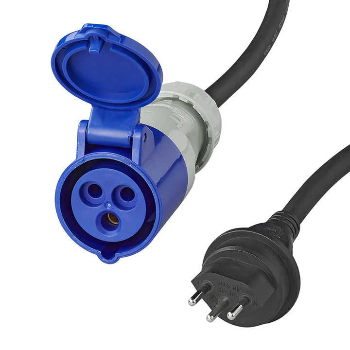 ProPlus Verloopkabel 40cm 3x2,5mm² van Zwitserse stekker naar CEE