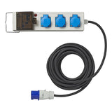 ProPlus Tent-/vouwwagen unit 10M 3x2,5mm² met MCCB en ALS + 2xUSB