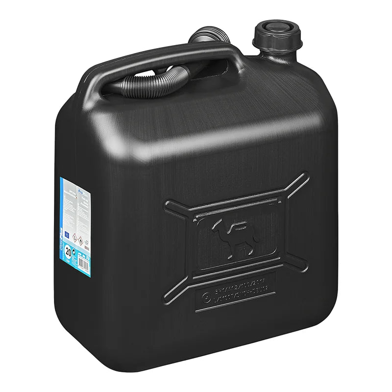 ProPlus Jerrycan 20L kunststof zwart UN-gekeurd