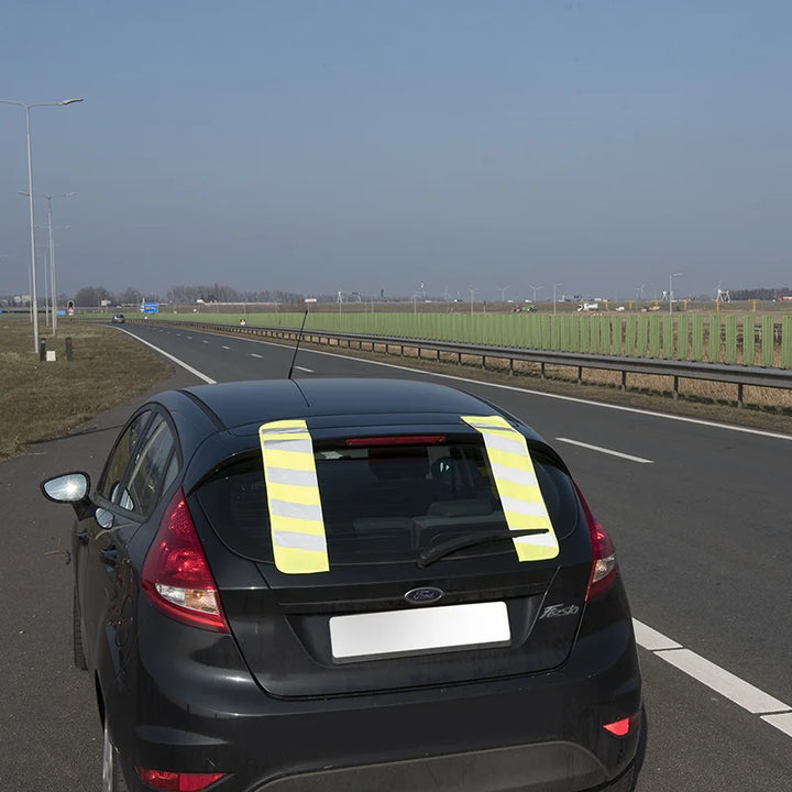 ProPlus Waarschuwingsbanden met magneten - set van 2 stuks
