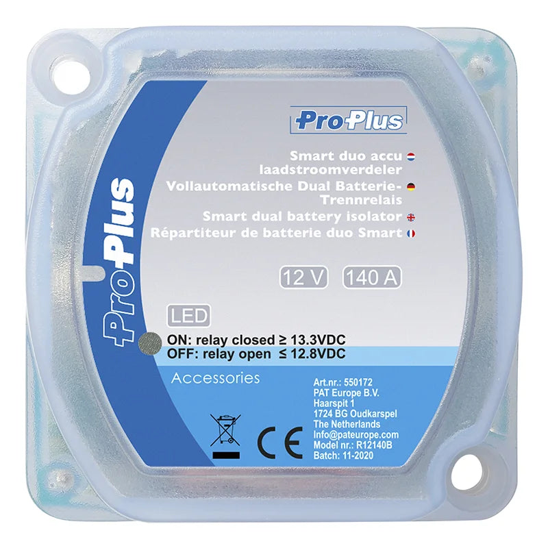 ProPlus Smart duo accu laadstroomverdeler 12V/140A