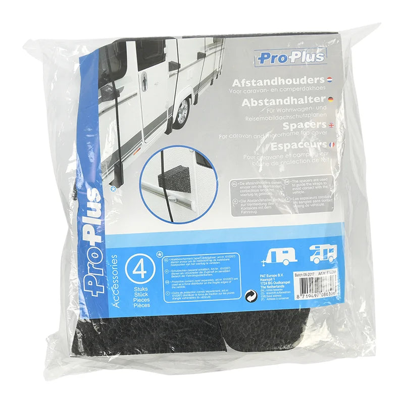 ProPlus Afstandhouders voor caravan- en camperdakhoes - set van 4 stuks