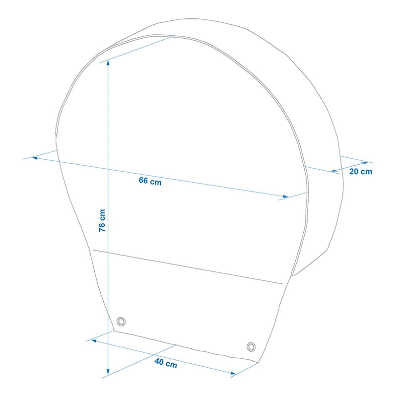 ProPlus Wielhoes aluminium reflecterend voor 16" banden