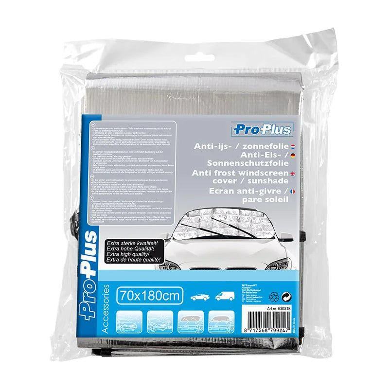 ProPlus Anti-ijs- / zonnefolie 70x180cm