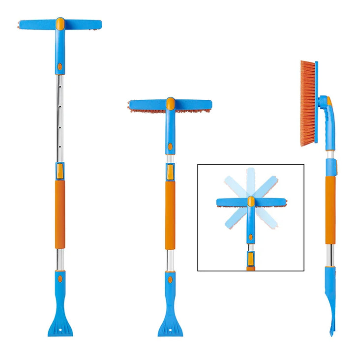 ProPlus Sneeuwborstel met ijskrabber + telescopische steel 99-127cm