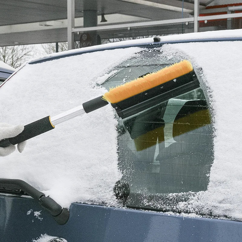 ProPlus Sneeuwborstel met raamtrekker en ijskrabber + telescopische steel