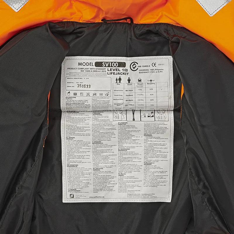 ProPlus Reddingsvest Tornado XS child 5-15kg - 30N, ISO 12402-4