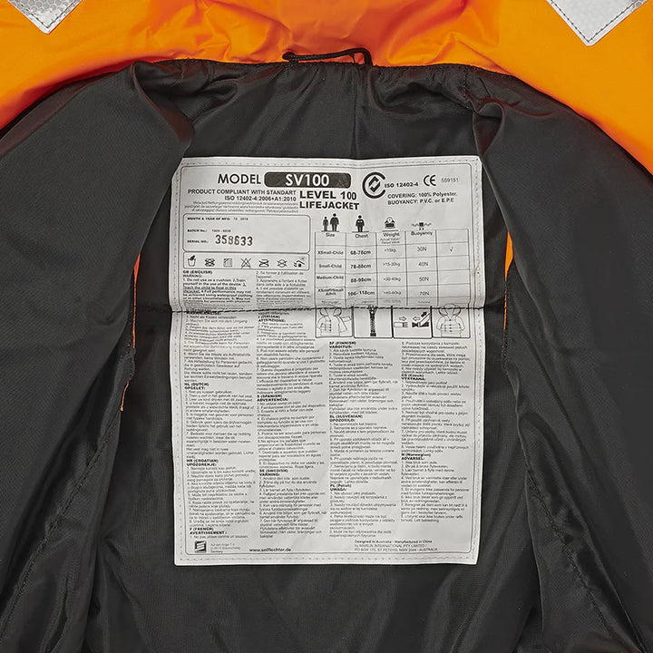 ProPlus Reddingsvest Tornado XS child 5-15kg - 30N, ISO 12402-4