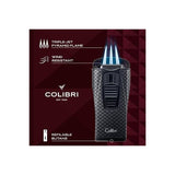 Colibri aanst. Triple Flame Monaco Carbon Fiber Black