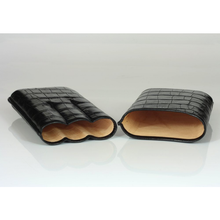 Martin Wess 591 Croco Black - 3 Robusto&