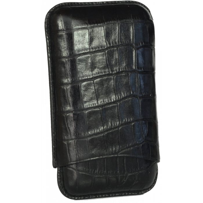 Martin Wess 591 Croco Black - 3 Robusto&