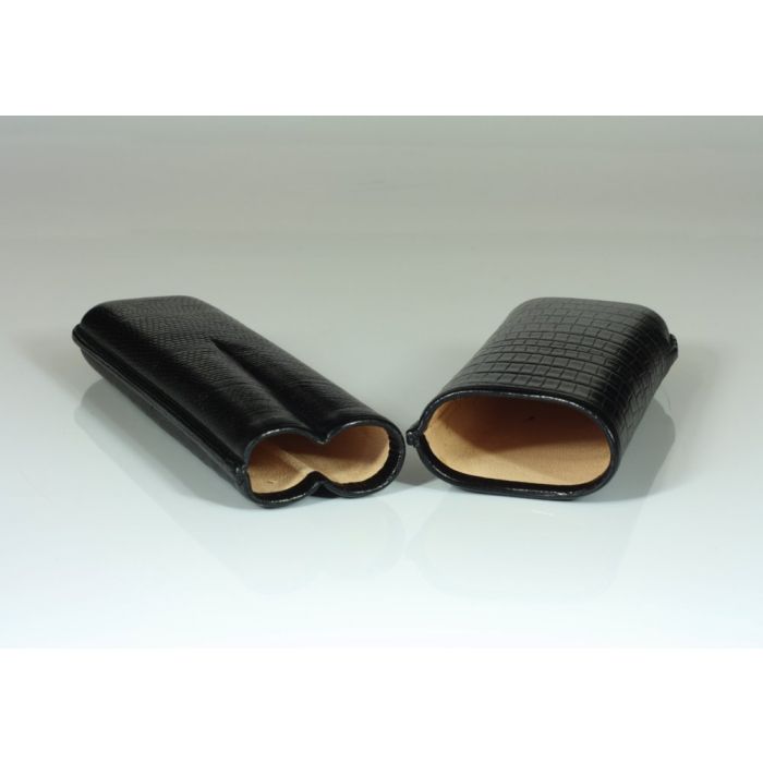 Martin Wess 596 Lizard Black - 2 kleine Corona&
