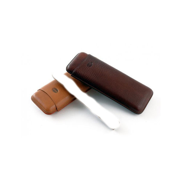 Sig. etui Jemar B 3 st. Monte Cristo no. 2 cognac