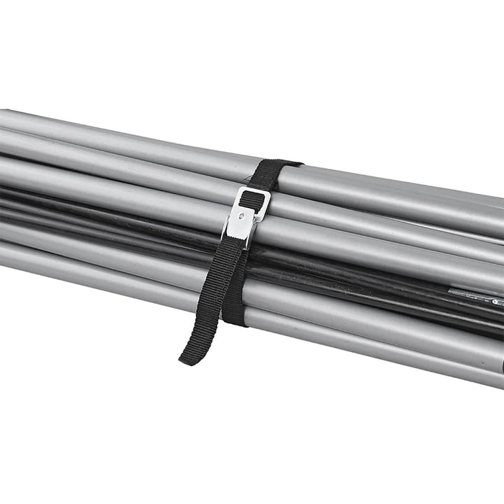 ProPlus Bindriemen met Metalen Gesp - 18 mm x 50 cm - Zwart - 2 stuks