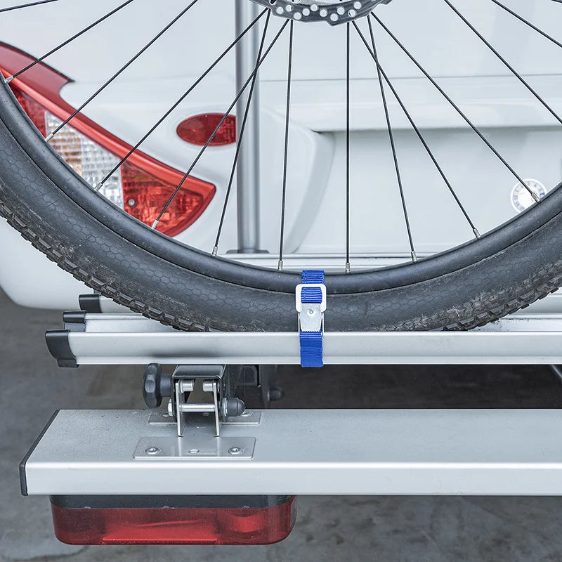ProPlus Fietsriempjes met metalen gesp voor fietsdrager - 4 stuks