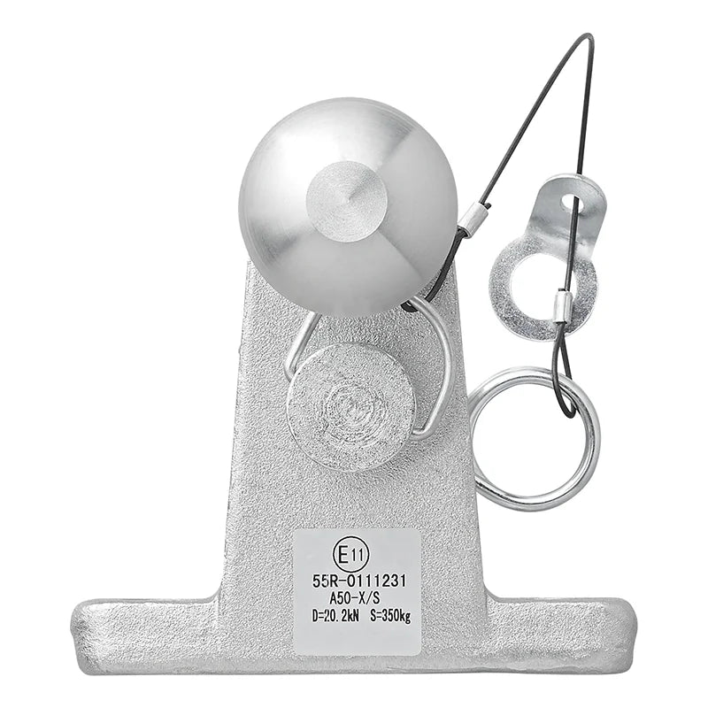 ProPlus Trekhaakkogel zilver gecombineerd tweevoudige uitvoering D20,2/S350 E-gekeurd