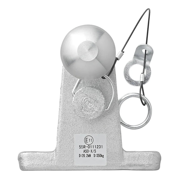 ProPlus Trekhaakkogel zilver gecombineerd tweevoudige uitvoering D20,2/S350 E-gekeurd