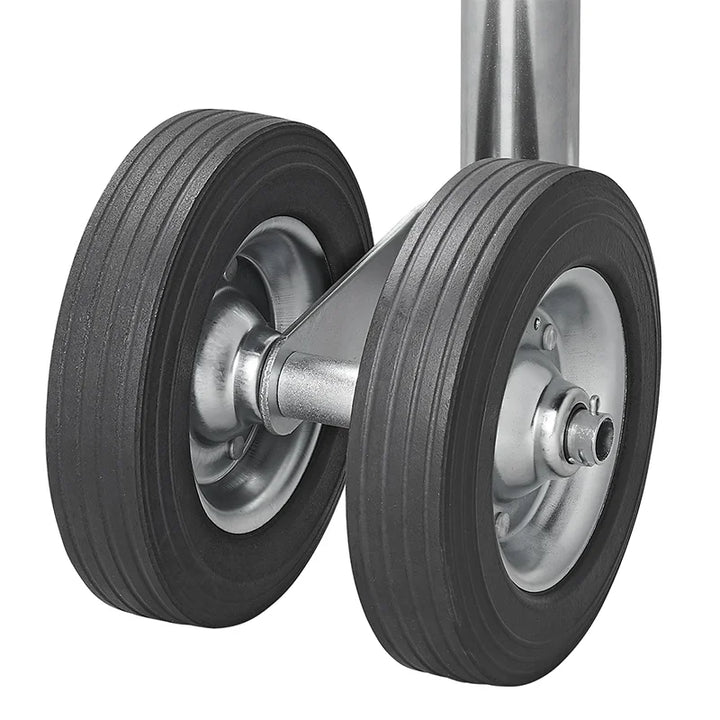 ProPlus Dubbel neuswiel 48 mm met massief rubberen banden 200 x 50 mm