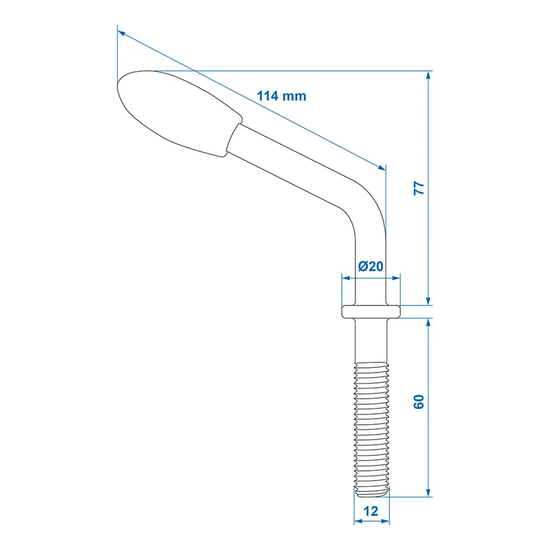 ProPlus Spindel voor neuswielklem 48 mm 341532