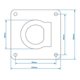 ProPlus Sjoroog enkel 105x105mm in blister