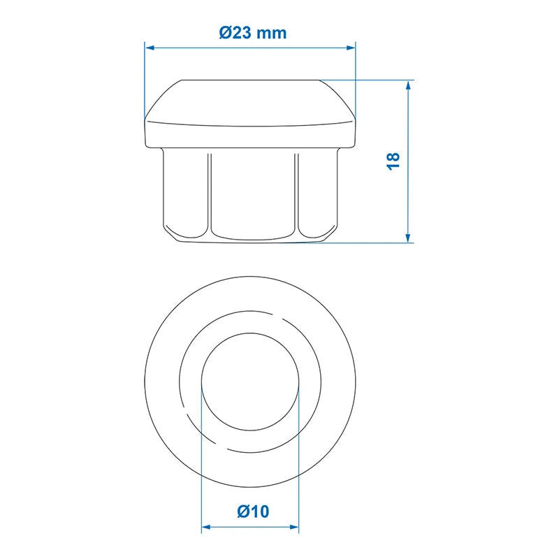 ProPlus Wielmoer M12x1,5 conisch bol - set van 5 stuks