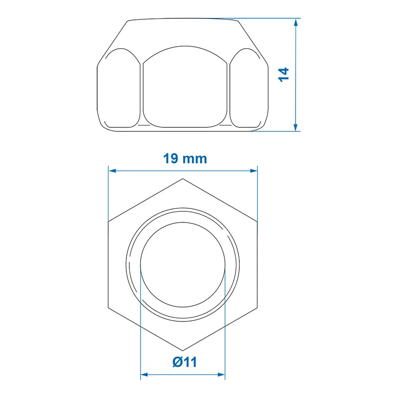 ProPlus Wielmoer M12x1,5 conisch kegel - set van 4 stuks