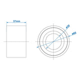 ProPlus Compactlager 30/60x37mm geschikt voor AL-KO