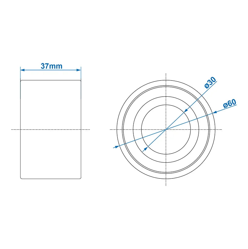 ProPlus Compactlager 30/60x37mm geschikt voor AL-KO