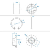 ProPlus Compactlagerset 30/60x37mm geschikt voor AL-KO