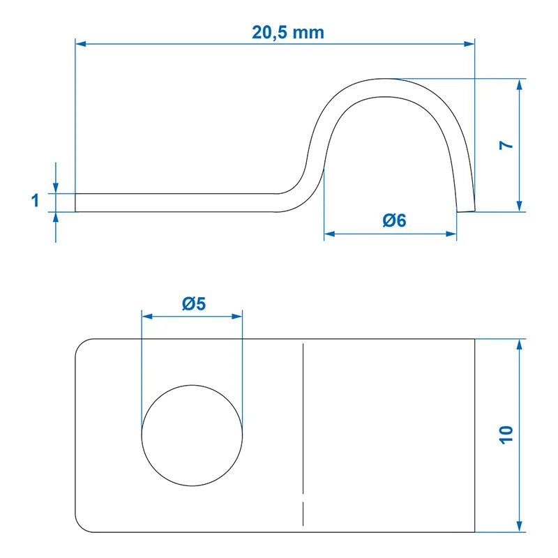 ProPlus Kabelklem 6 mm