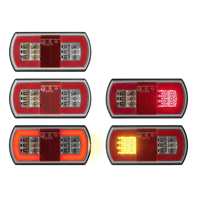 ProPlus Achterlicht 5 functies 225 x 105 mm 43LED links