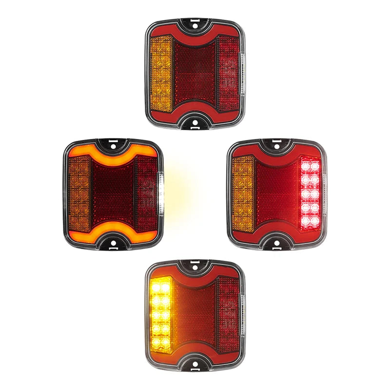 ProPlus Achterlicht 4 functies 105 x 95 mm LED + GLOW links