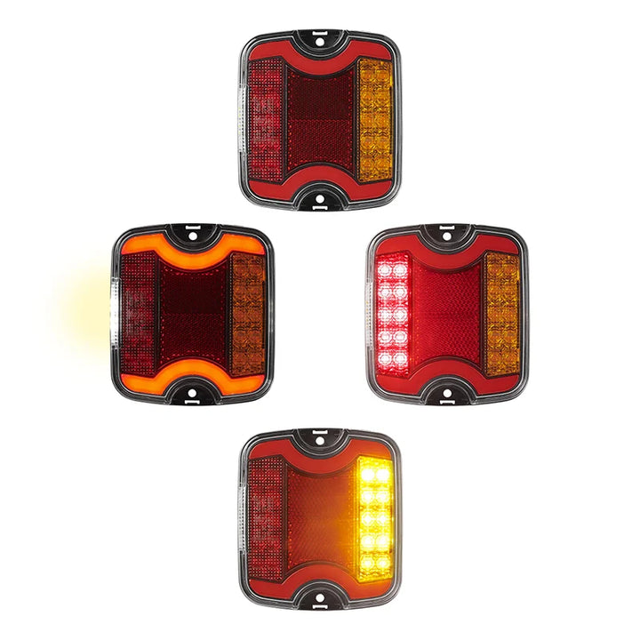 ProPlus Achterlicht 4 functies 105 x 95 mm LED + GLOW rechts