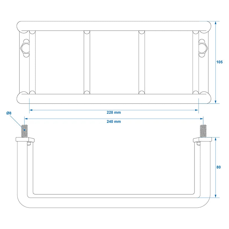 ProPlus Achterlichtbeschermer 228x105x80mm