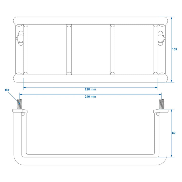 ProPlus Achterlichtbeschermer 228x105x80mm