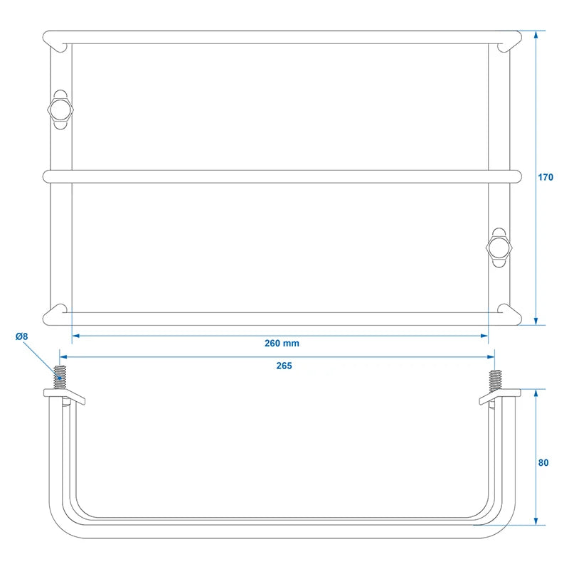 ProPlus Achterlichtbeschermer 260x170x80mm