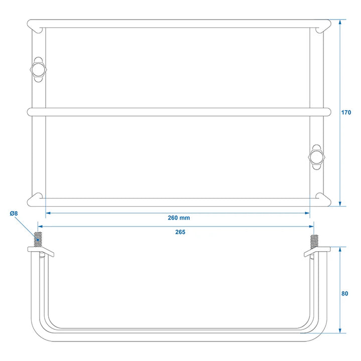 ProPlus Achterlichtbeschermer 260x170x80mm