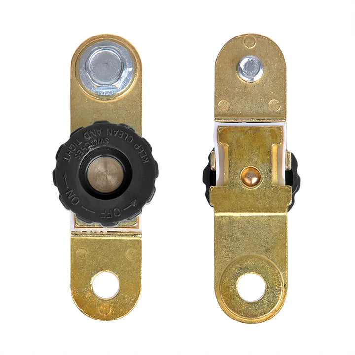 ProPlus Accupoolklem (-) met stroomonderbreker plat