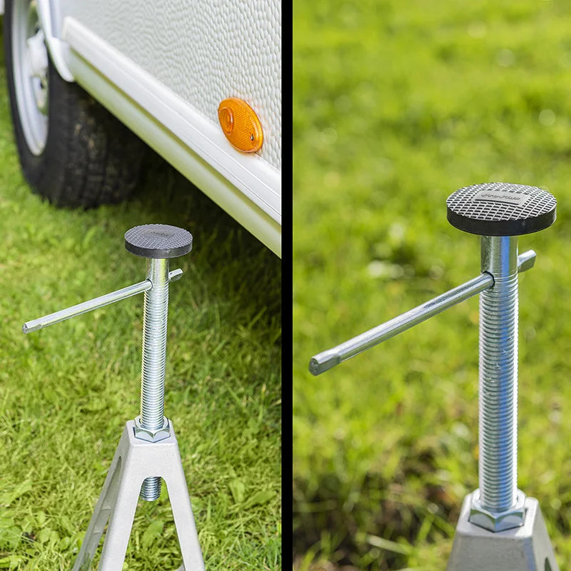 ProPlus Beschermdoppen kunststof - set van 4 stuks voor steunenset 360801/360803