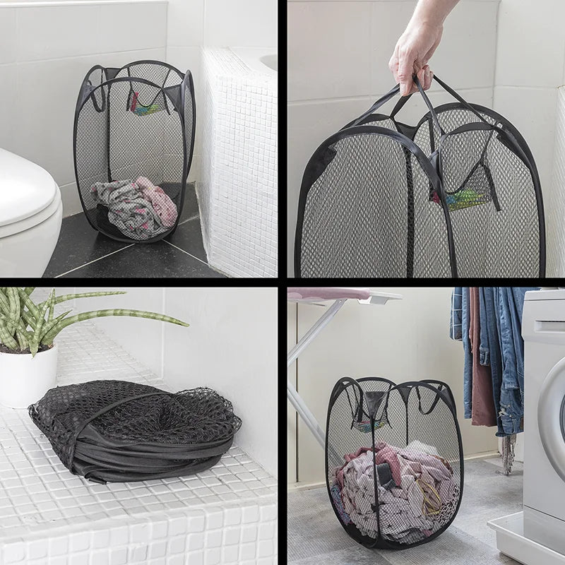 ProPlus Waszak - Opvouwbaar - 32 x 32 x 52 cm - Zwart