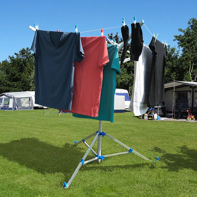 ProPlus Droogmolen met voet incl. 3 haringen