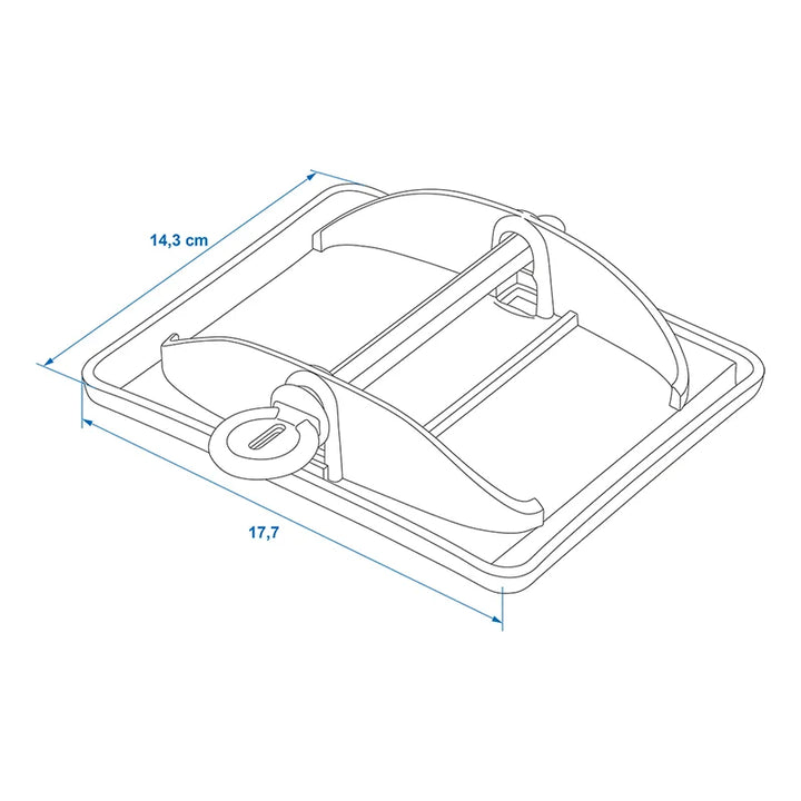 ProPlus Stabilisatievoeten Jumbo - set van 4 stuks