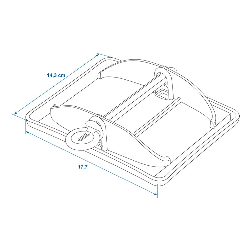 ProPlus Stabilisatievoeten Jumbo - set van 4 stuks