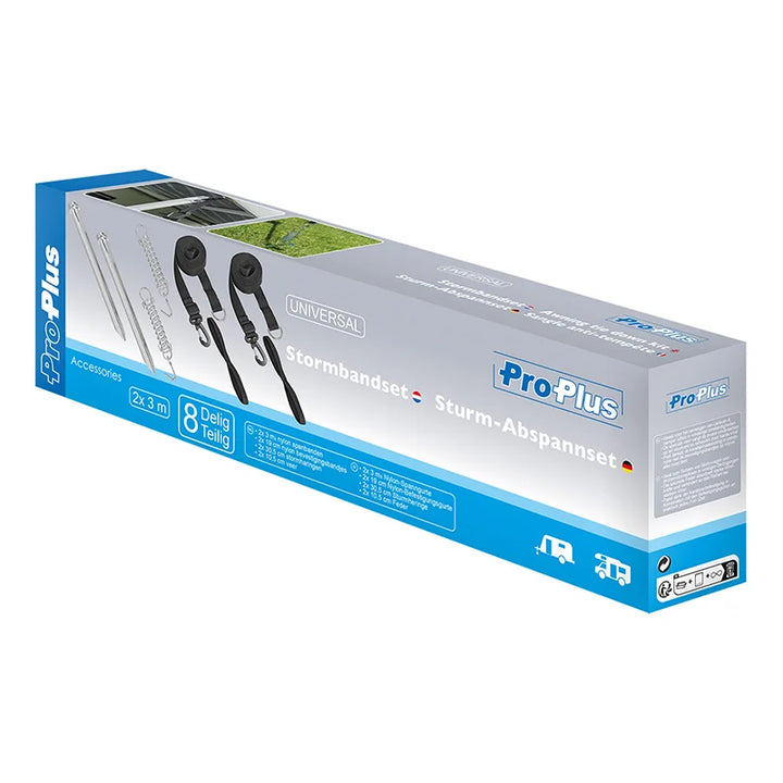 ProPlus Stormband set 2x 3 m universeel