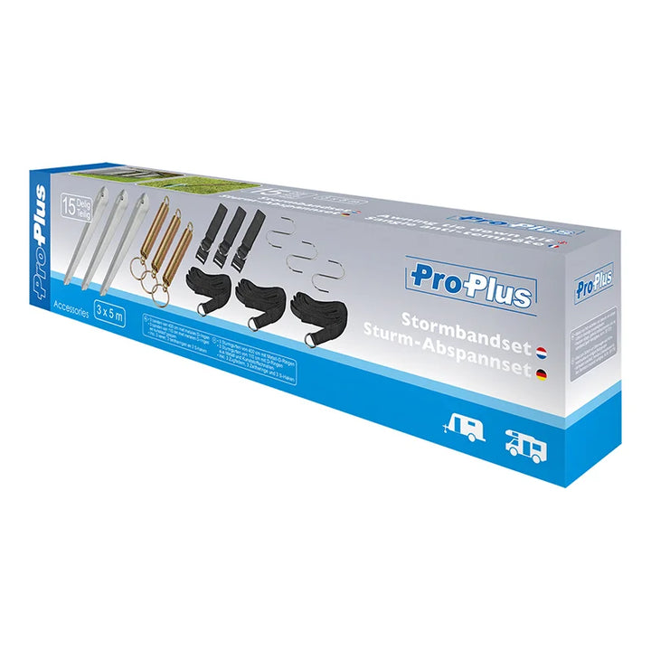 ProPlus Stormbandset 3x 5,10 m (4,00+1,10 m)